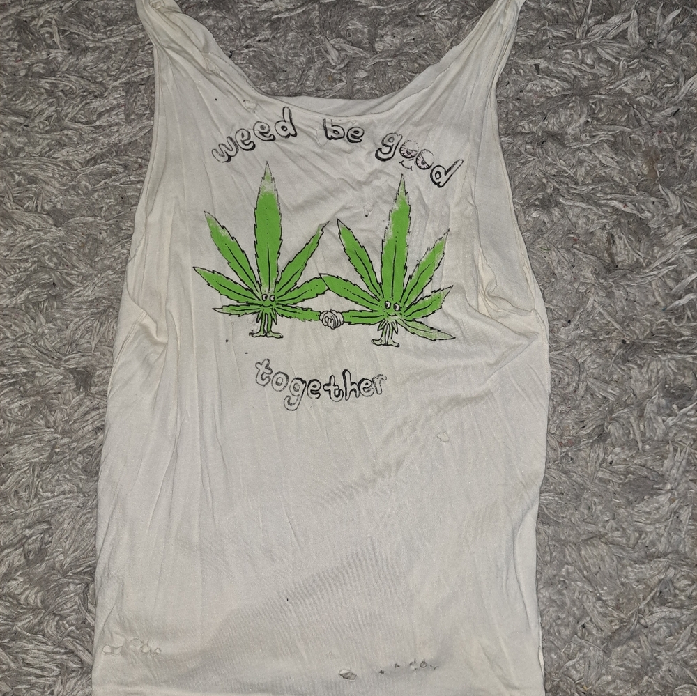 UNIF Weed Be Good Together Tank Tee!